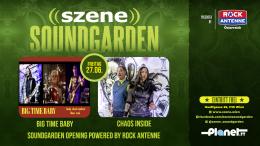 Logo SOUNDGARDEN OPENING powered by ROCK ANTENNE ÖSTERREICH