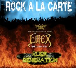 Logo ROCK A LA CARTE - EMEX | ROCK GENERATION