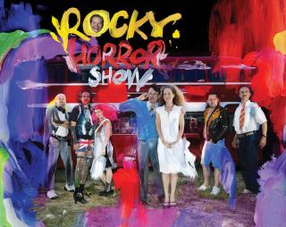 Logo ROCKY HORROR SHOW TRASHED IN CONCERT