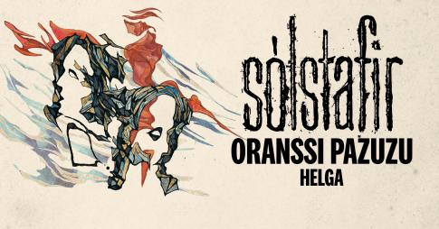 Logo SOLSTAFIR | ORANSSI PAZUZU | HELGA