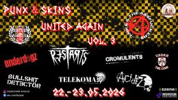 Logo PUNX & SKINS UNITED AGAIN Vol.3 - Tag 1