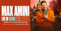 Logo MAX AMINI - in FARSI & ENGLISH  (19:00 | 21:30)